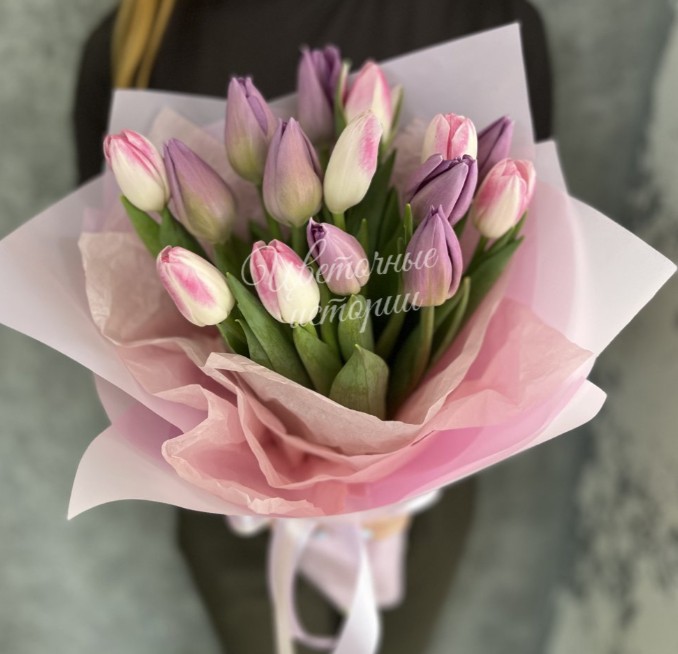 Букет «Лавандовый фреш»