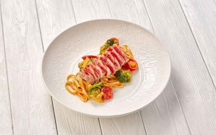 Лингвини с тунцом