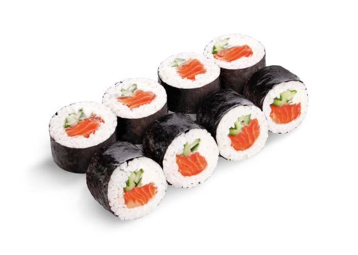 Ролик 3 с лососем и огурцом