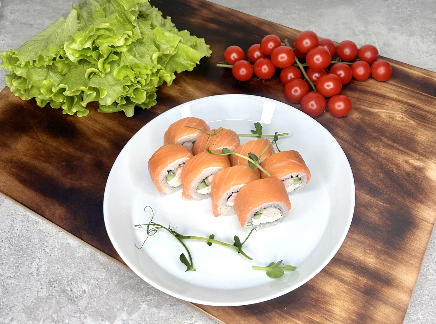 Филадельфия с креветкой