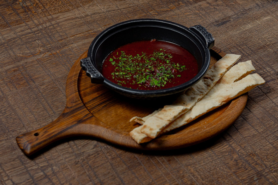 Борщ "Три мяса"