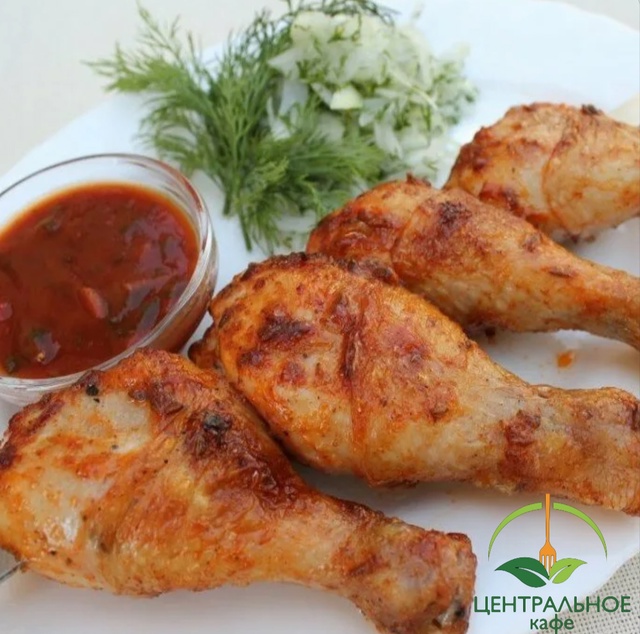 Шашлык из куриной голени