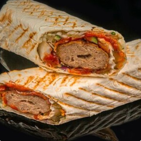 Люля-кебаб в лаваше