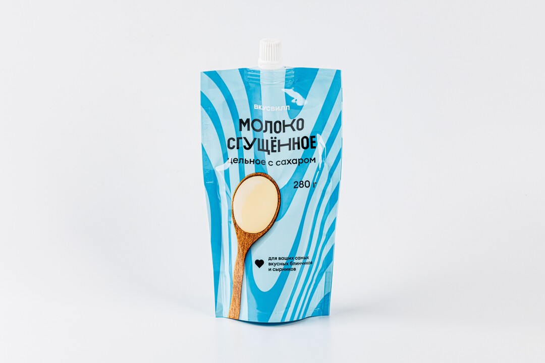 Молоко сгущенное цельное с сахаром, 280 г