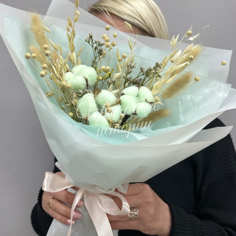 Экобукет из сухоцветов