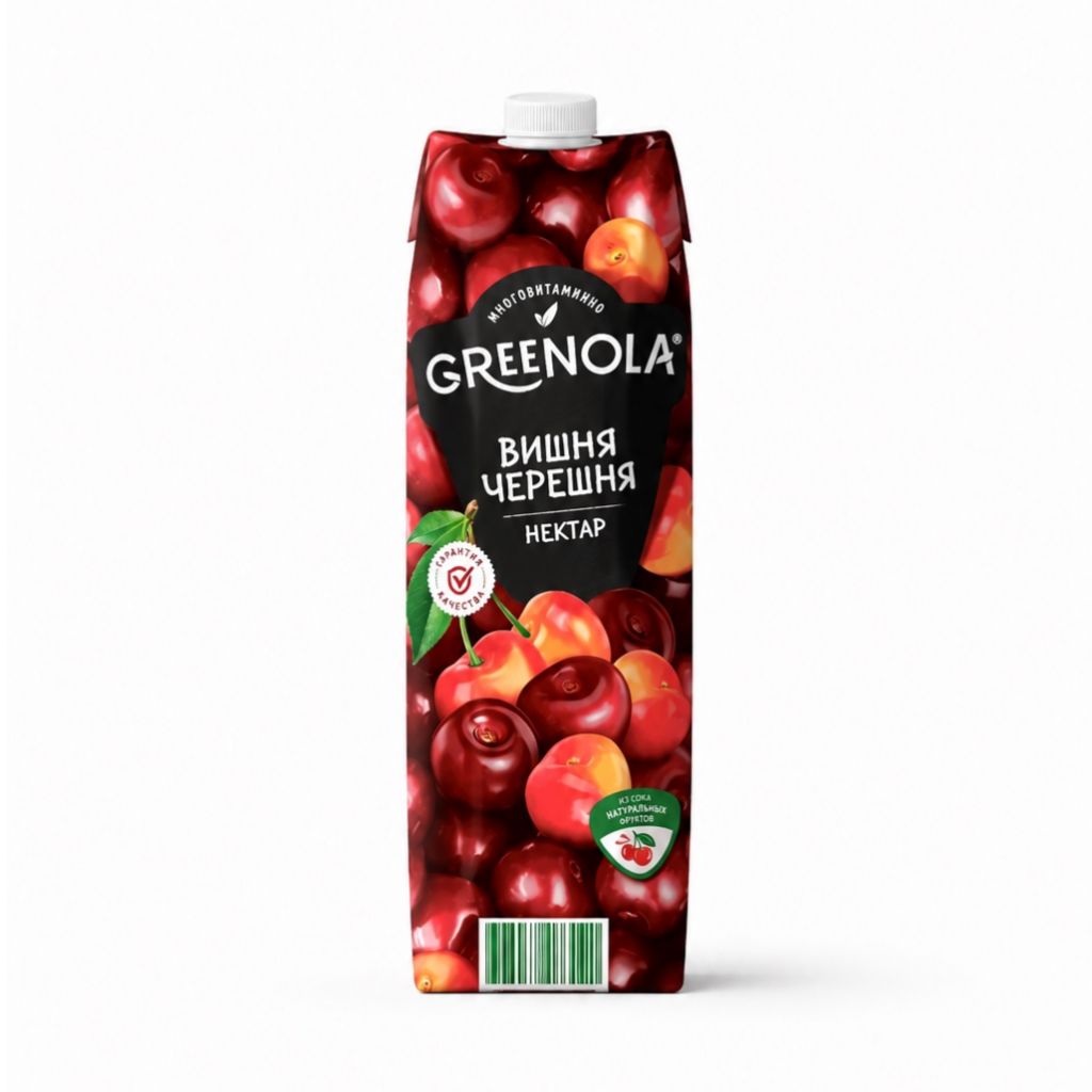 Нектар GREENOLA вишня-черешня