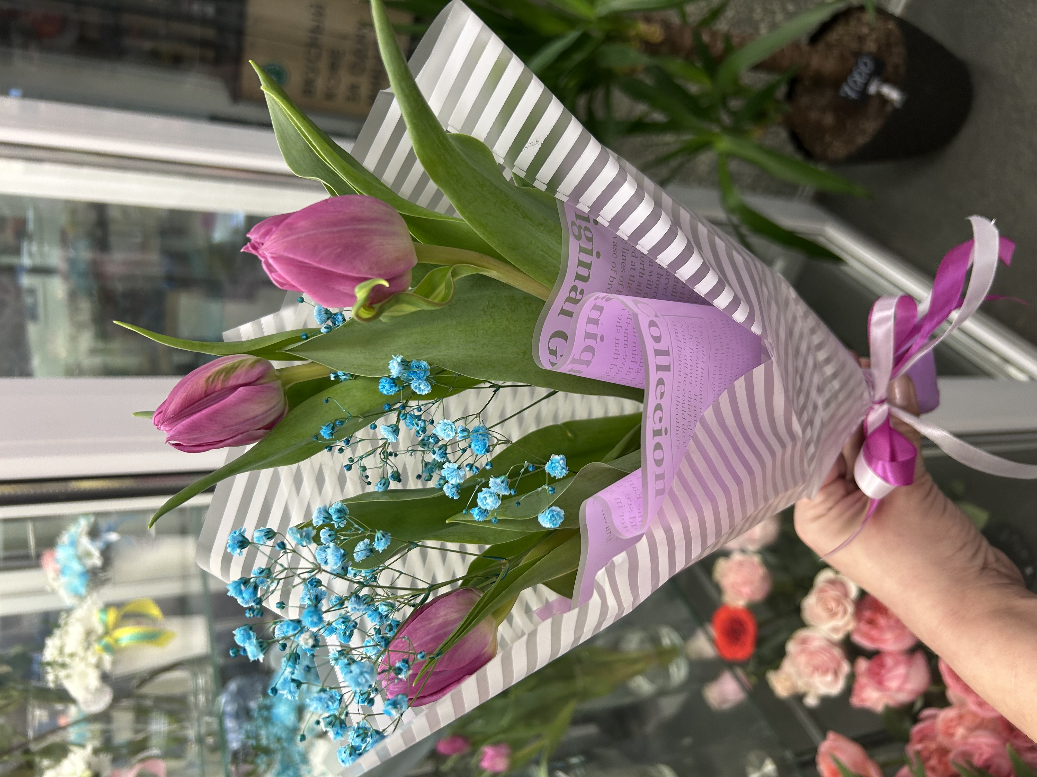 Букет «Нежность тюльпанов»