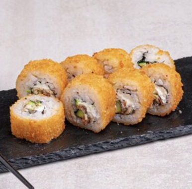 Сырный угорь темпура