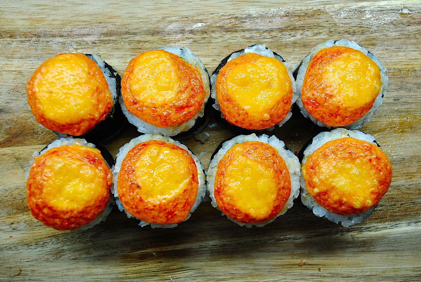 Краби с лососем