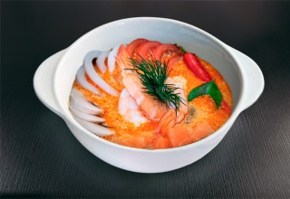 Суп Том Ям морепродукты