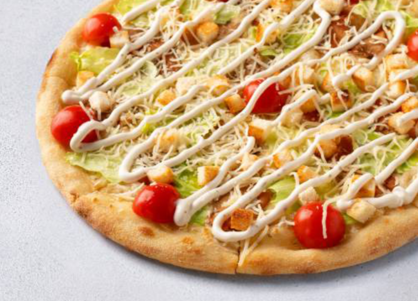 Пицца Цезарь 30 см на тонком