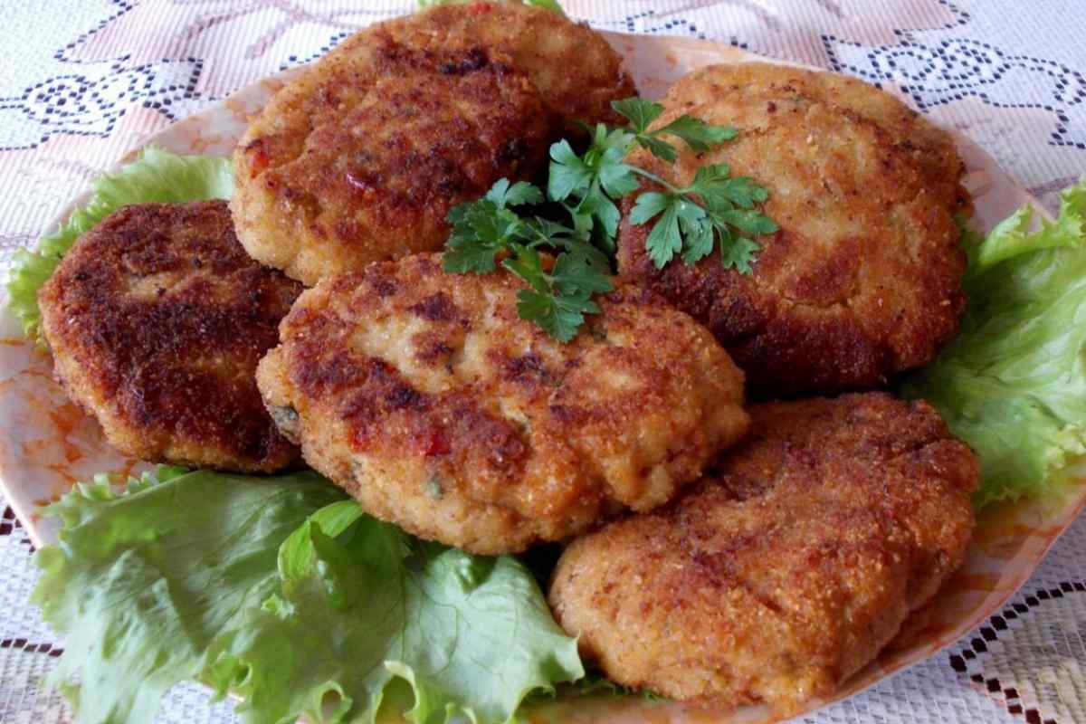 Котлеты фаршированные.