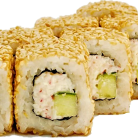Калифорния с крабом в кунжуте Эконом 200г