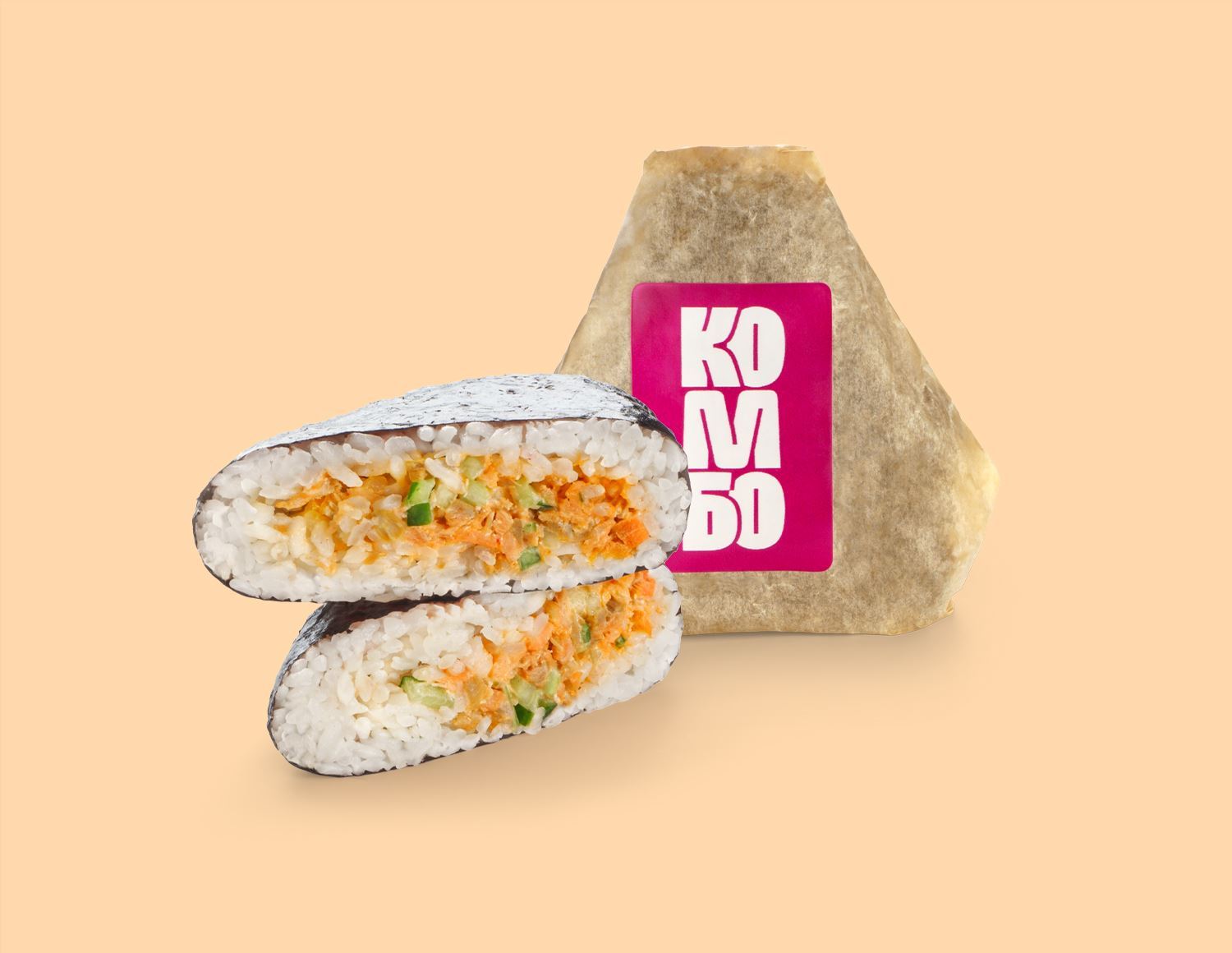 Онигири с лососем гриль