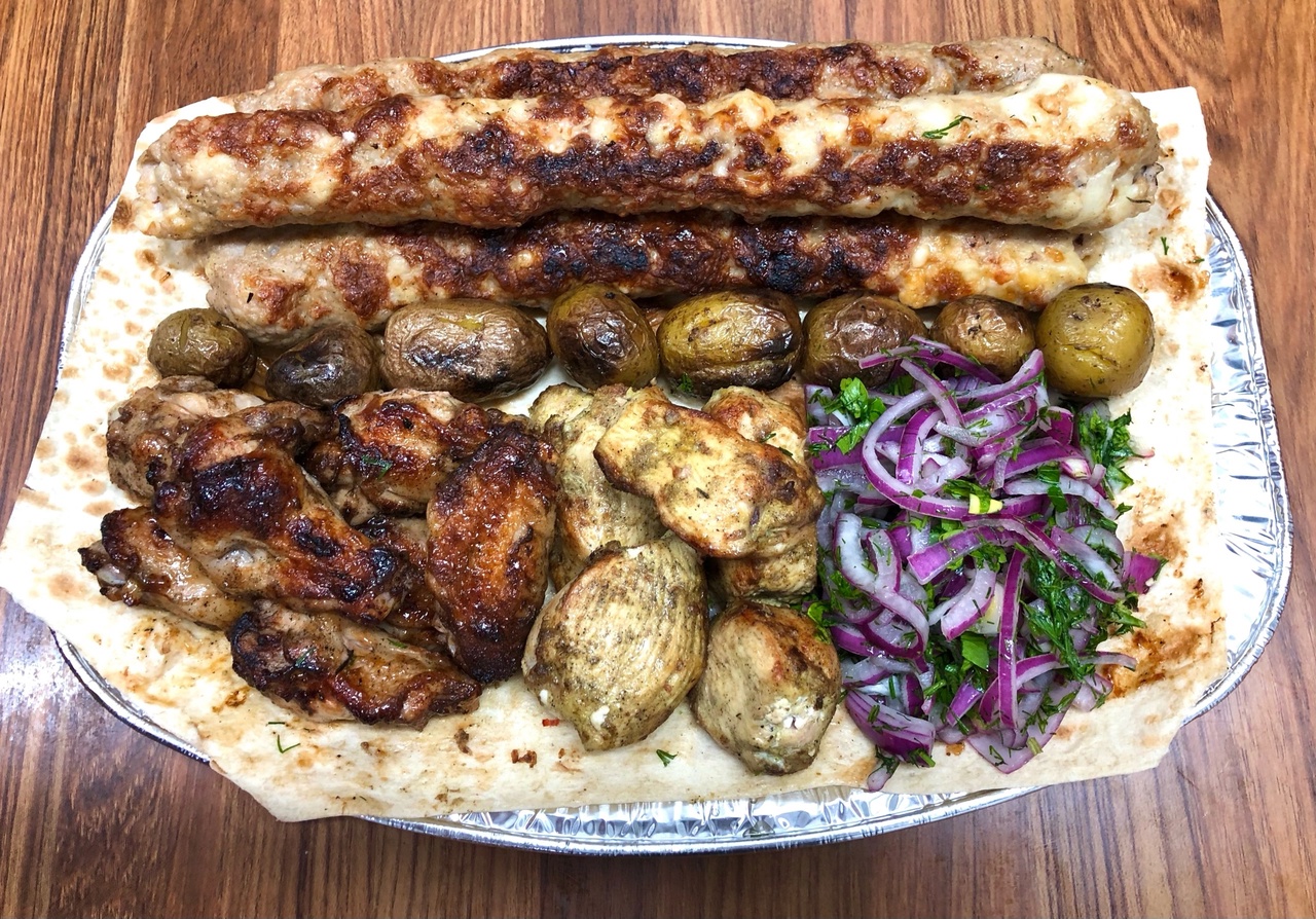 Ассорти шашлыков из курицы