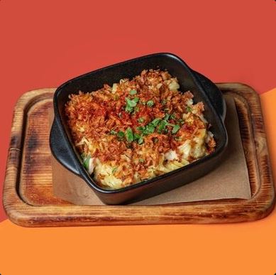Mac & Cheese с наполнением курочка су-вид