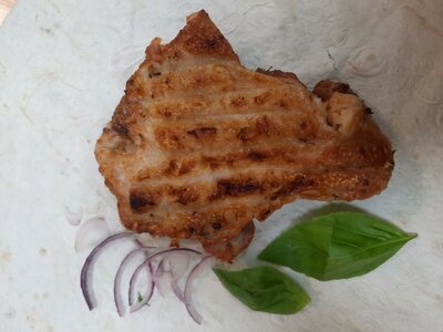 Шашлык из куриного окорока