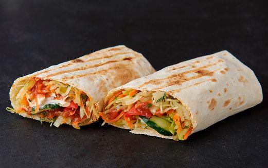 Шаурма овощная мини