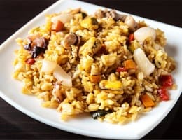 Плов с морепродуктами