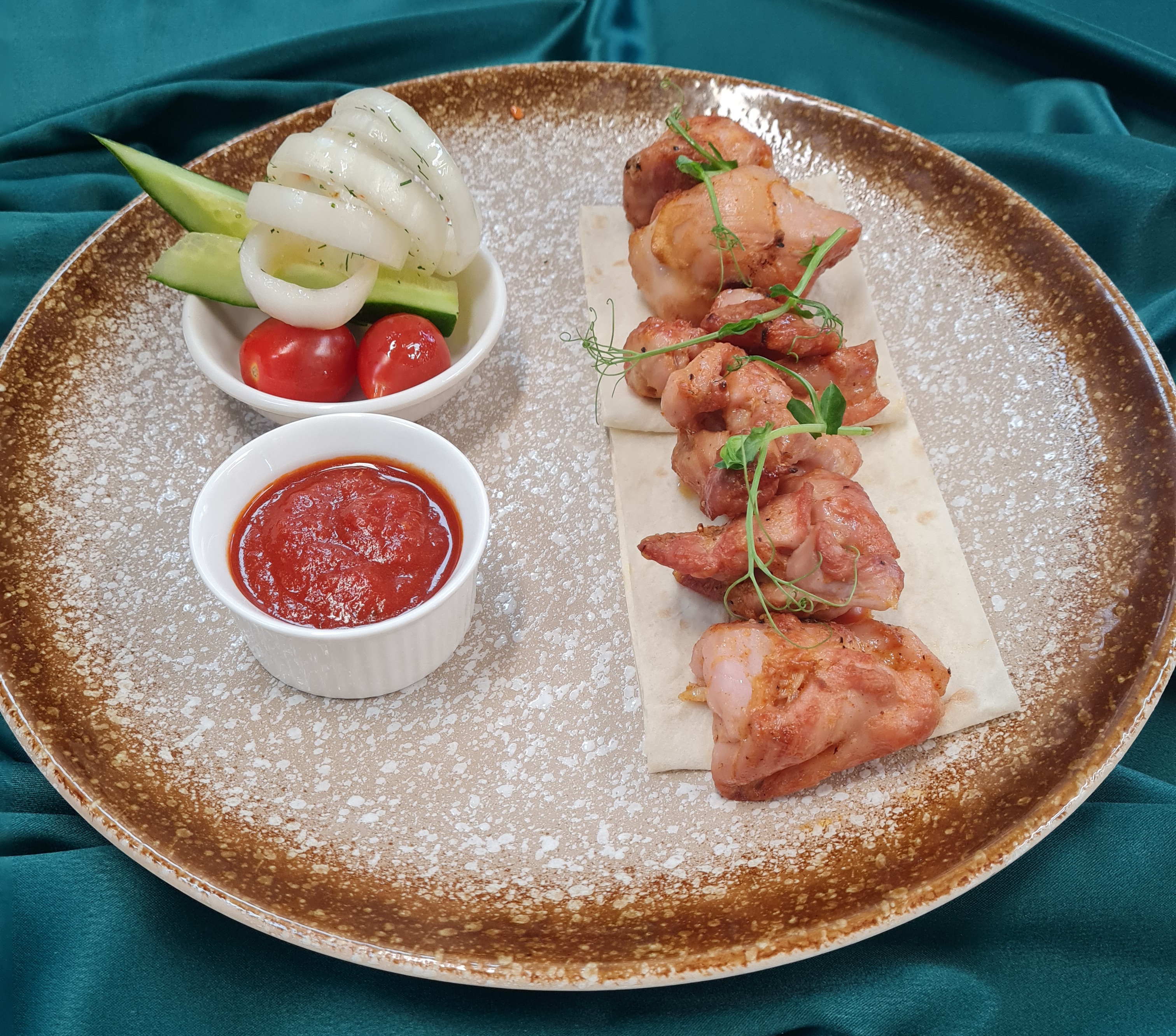 Шашлык из курицы