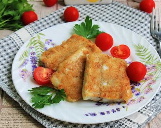 Минтай в кляре