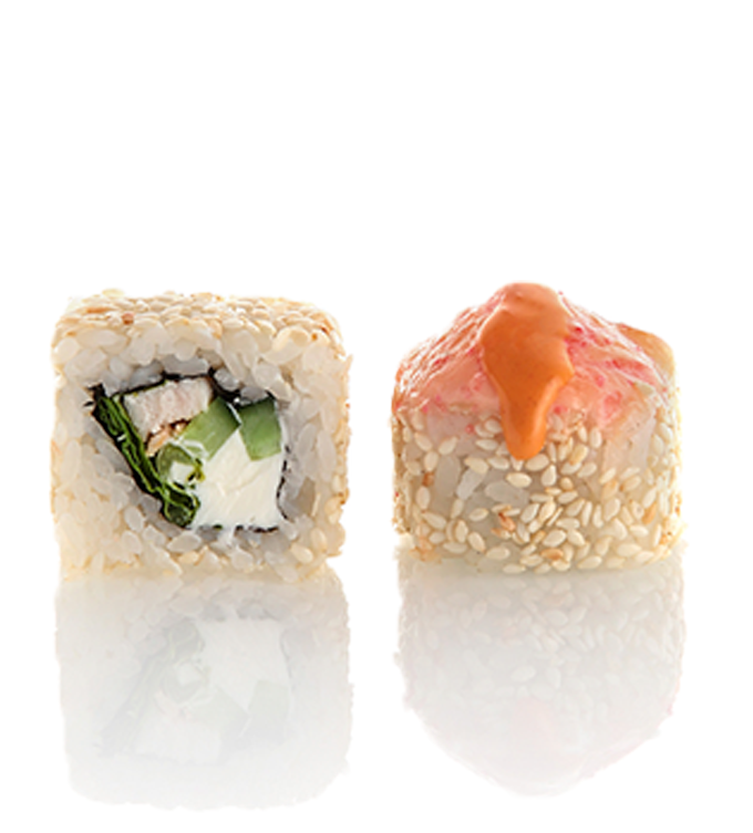 Запеченный ролл с курицей ( 8 шт)