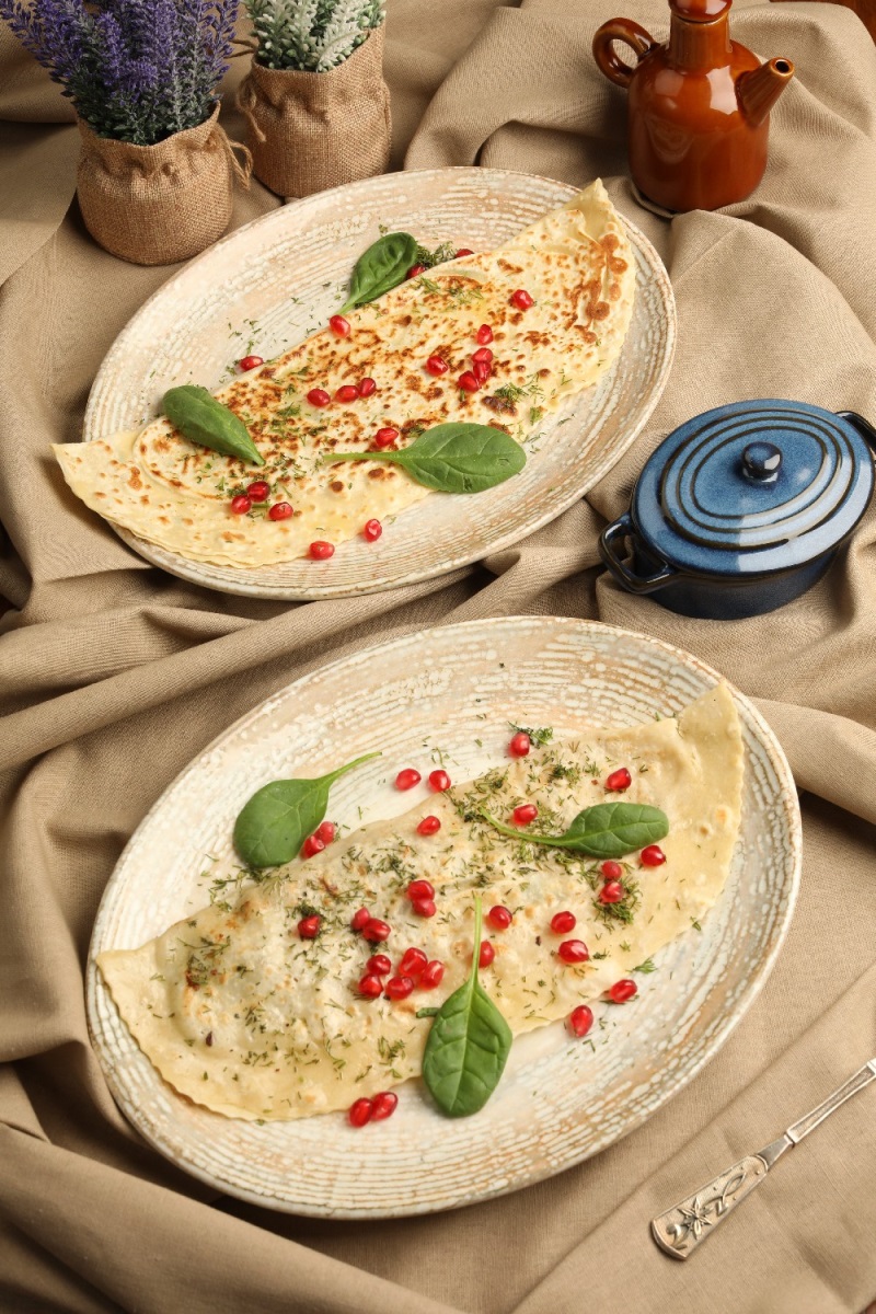 Кутаб с мясом говядины