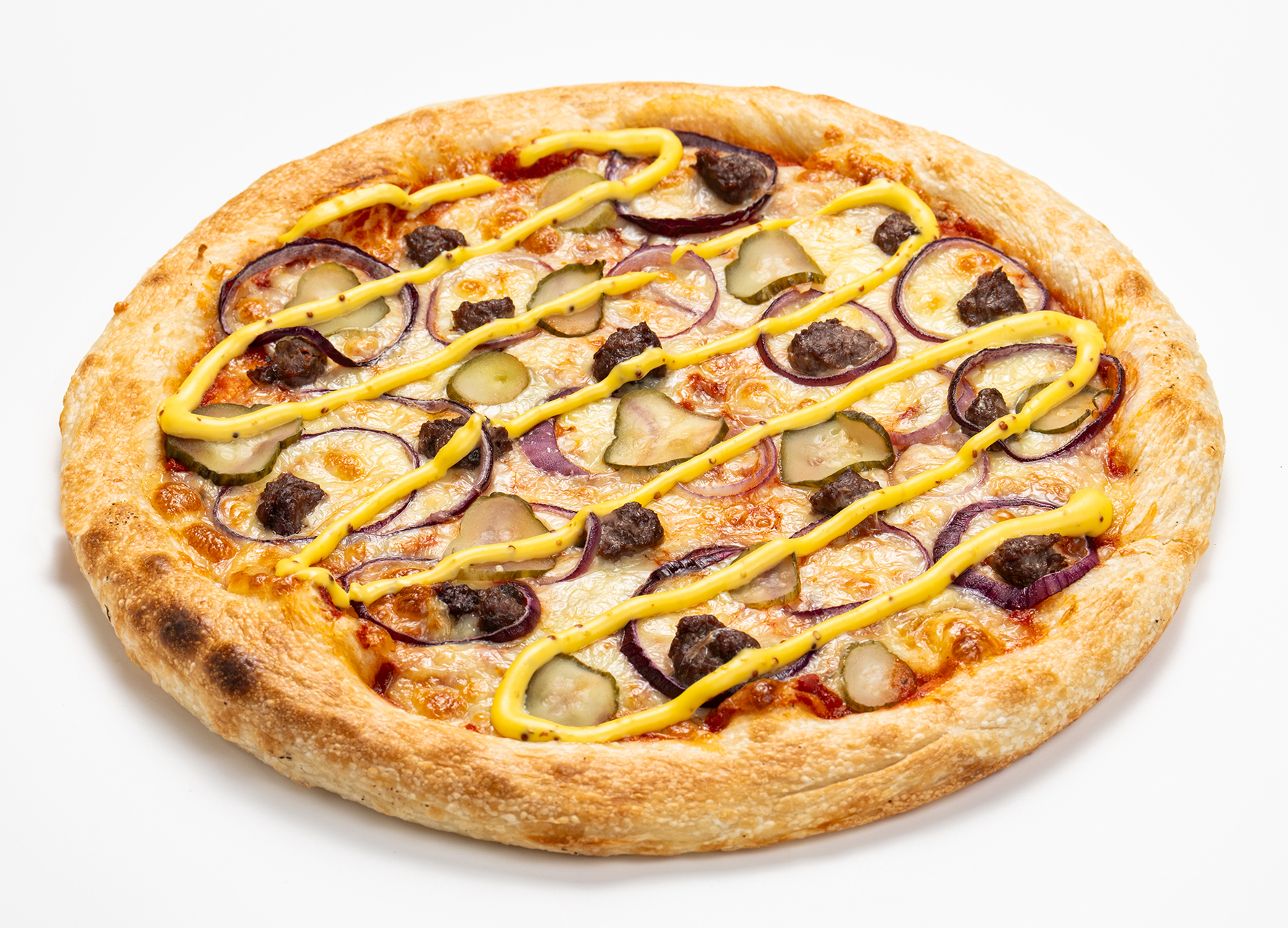 Пицца Чизбургер 25 см Тонкое