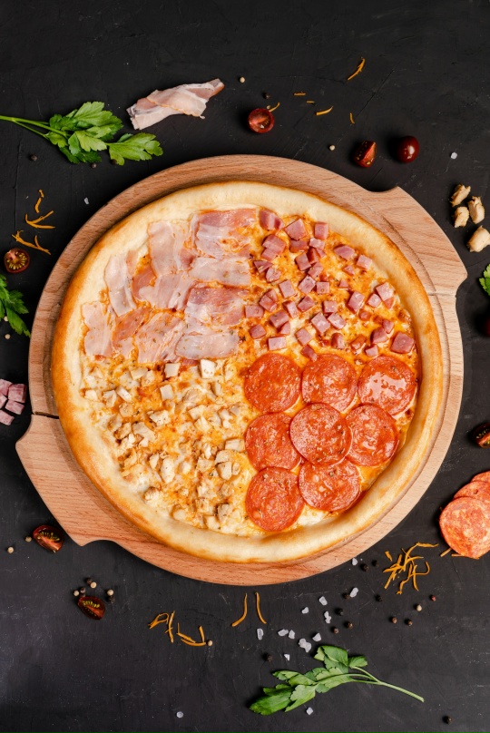 Пицца Четыре мяса (25 см)