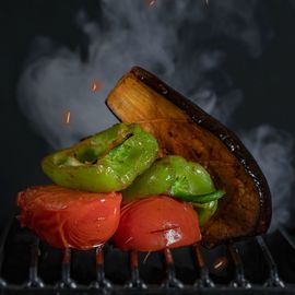 Овощи на мангале