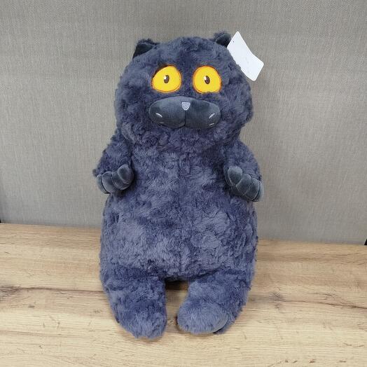 Серый кот