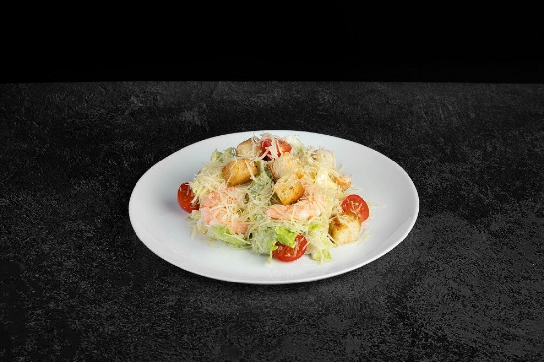 Цезарь с креветками 250гр