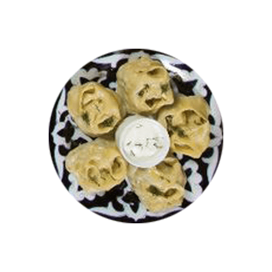 Манты с бараниной (5 штук на порцию)