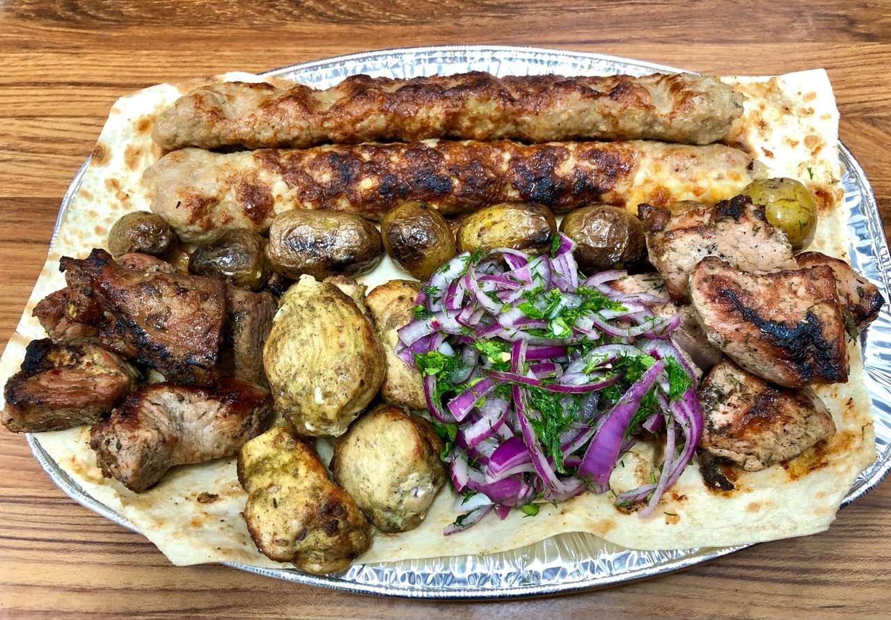 Ассорти шашлыков по-купечески