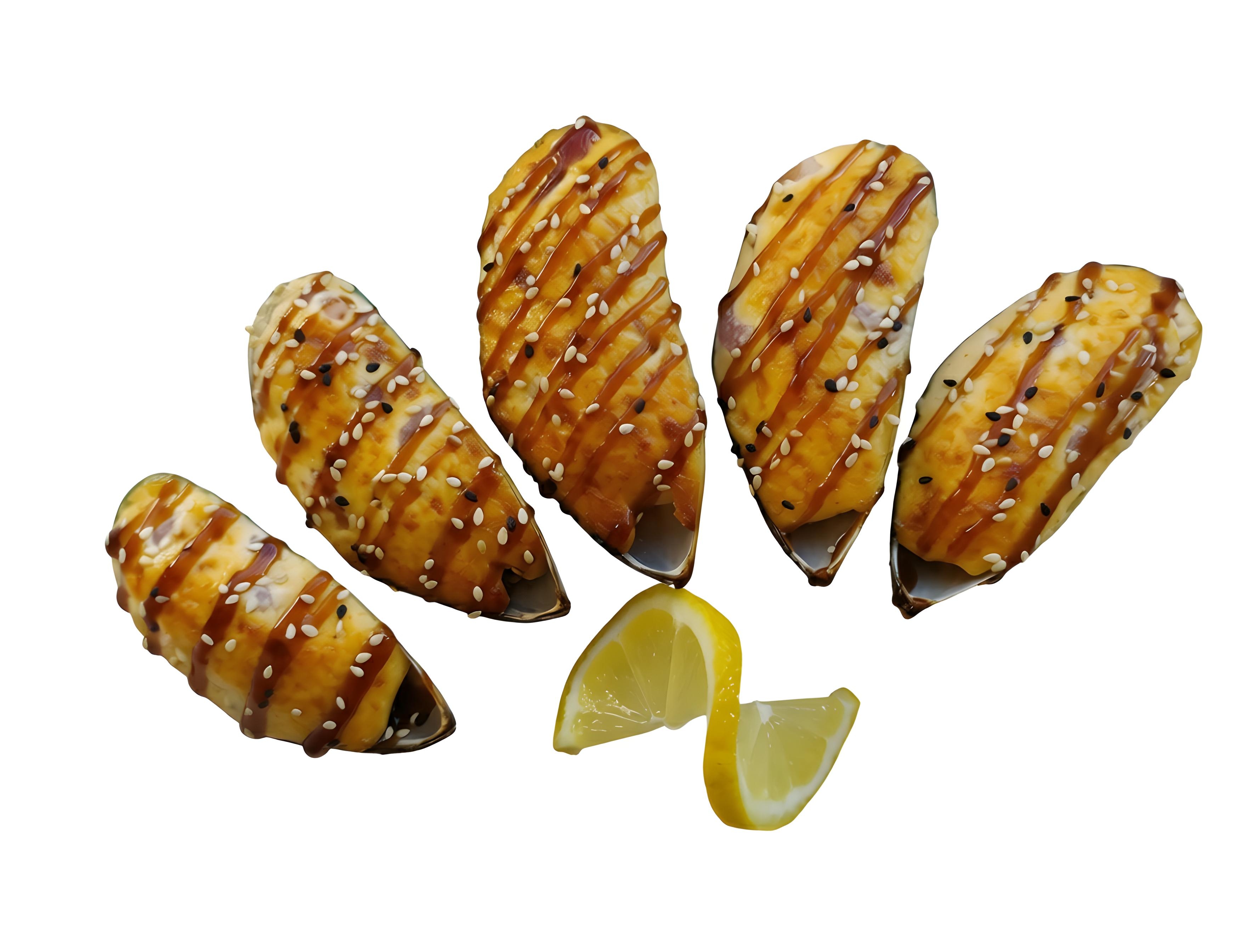 Мидии запечённые СПАЙСИ 