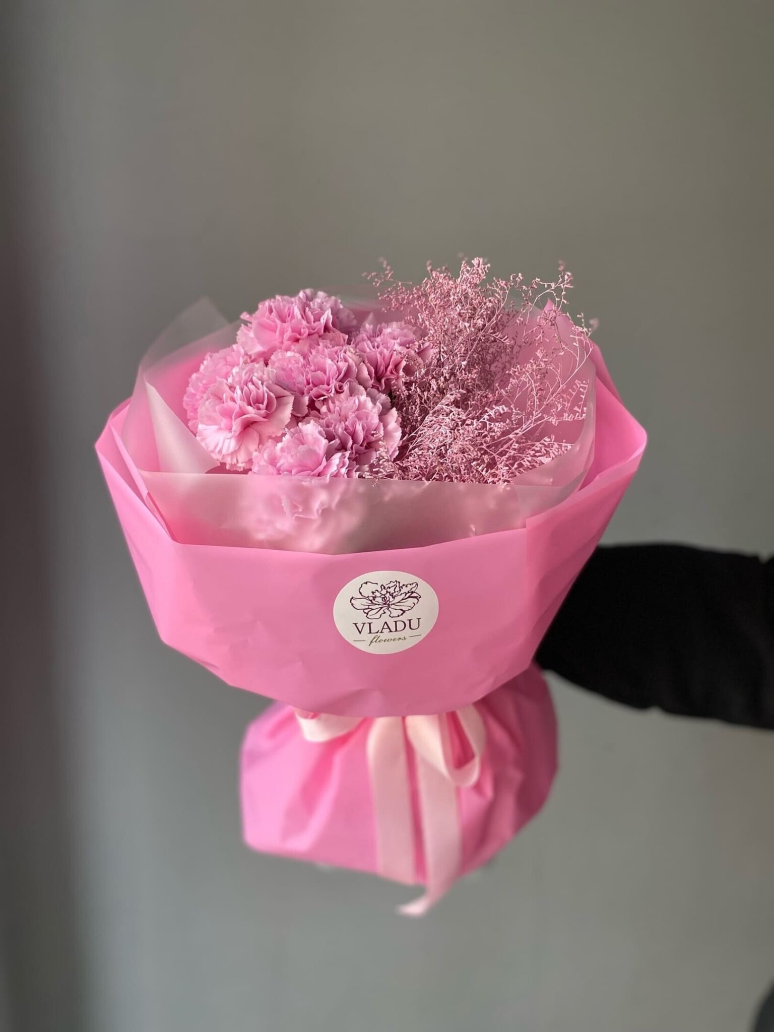 Букет с диантусами