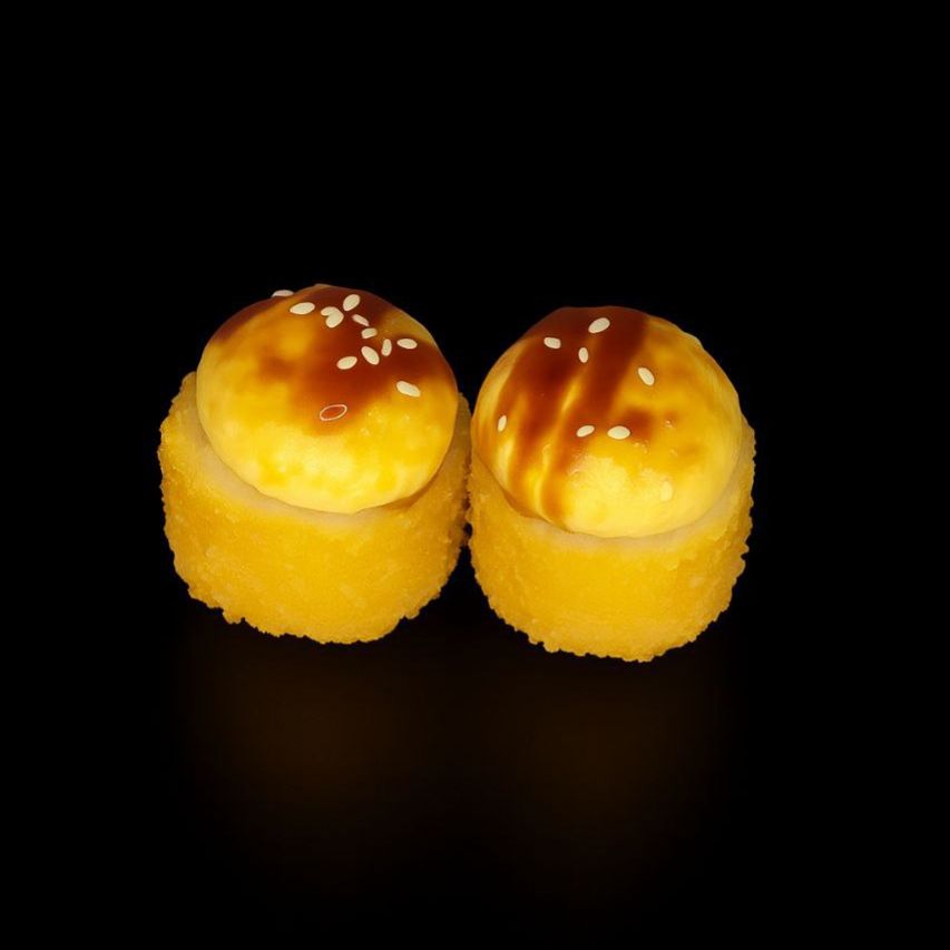 Ролл запеченный с острой креветкой