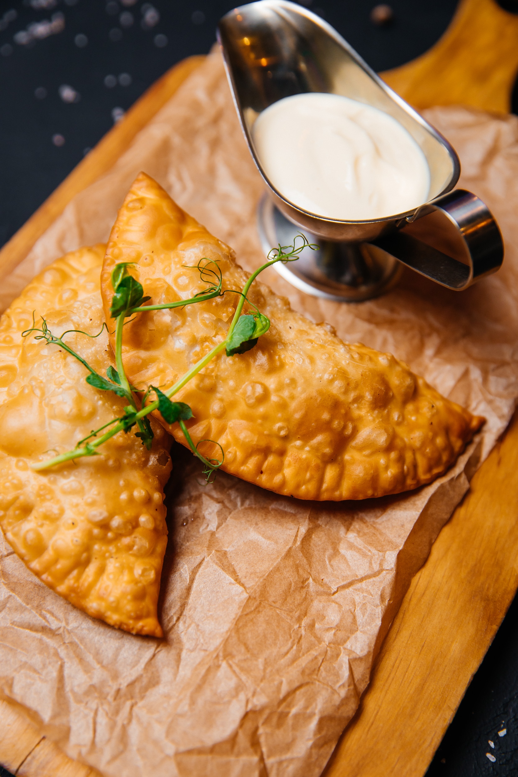 Чебуречки с курицей