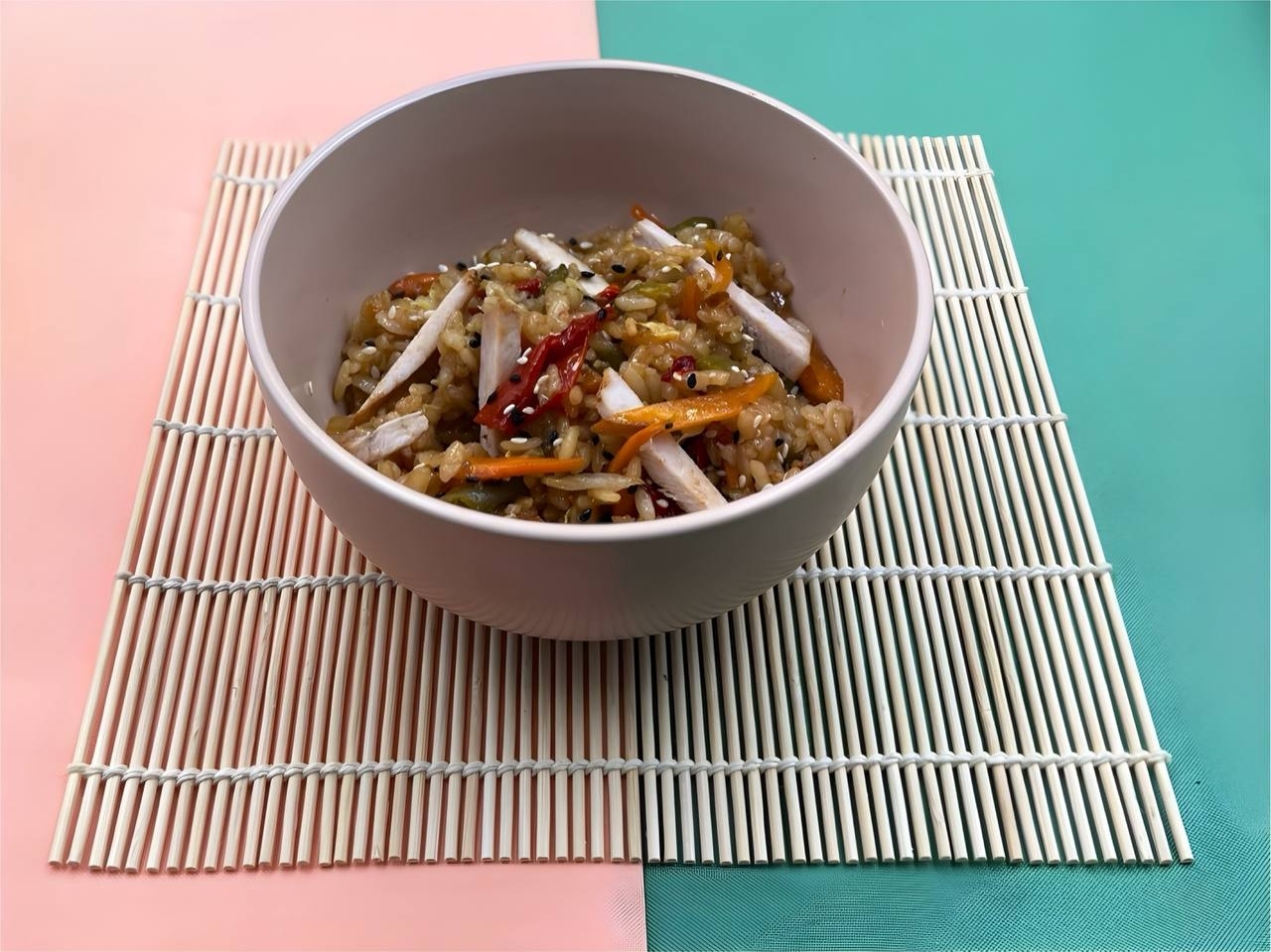 Тяхан с мясом птицы
