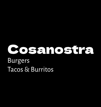 CosaNostra Burgers Tacos&Burritos - логотип