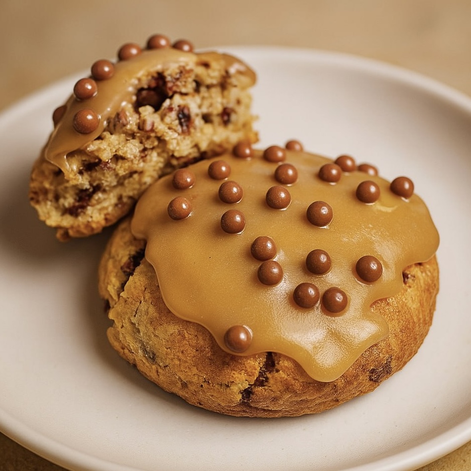 Cookies с карамелью