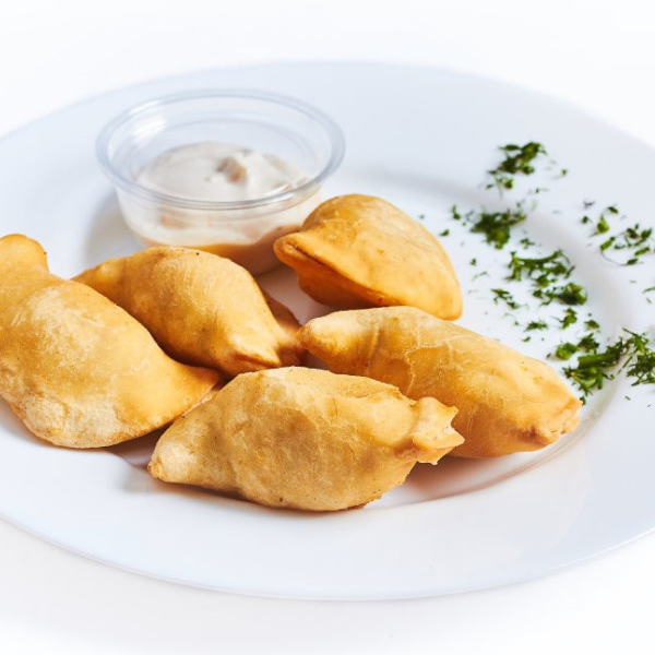 Вареники жаренные