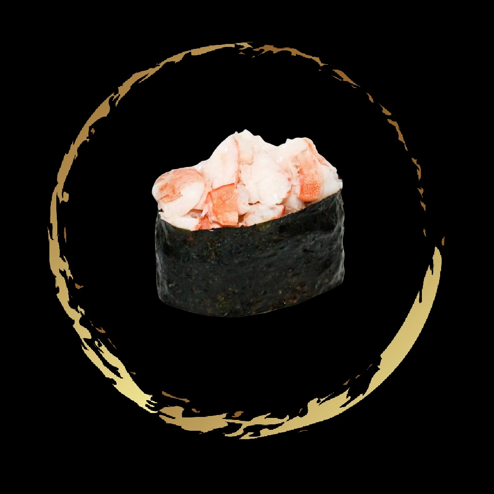 Гункан  с креветкой