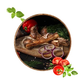 Шашлык из баранины на кости (каре)