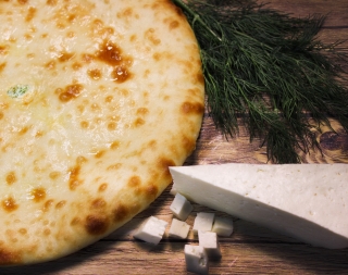 Осетинский пирог с укропом и сыром 800г
