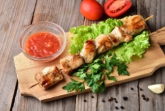 ШАШЛЫК ИЗ КУРИЦЫ