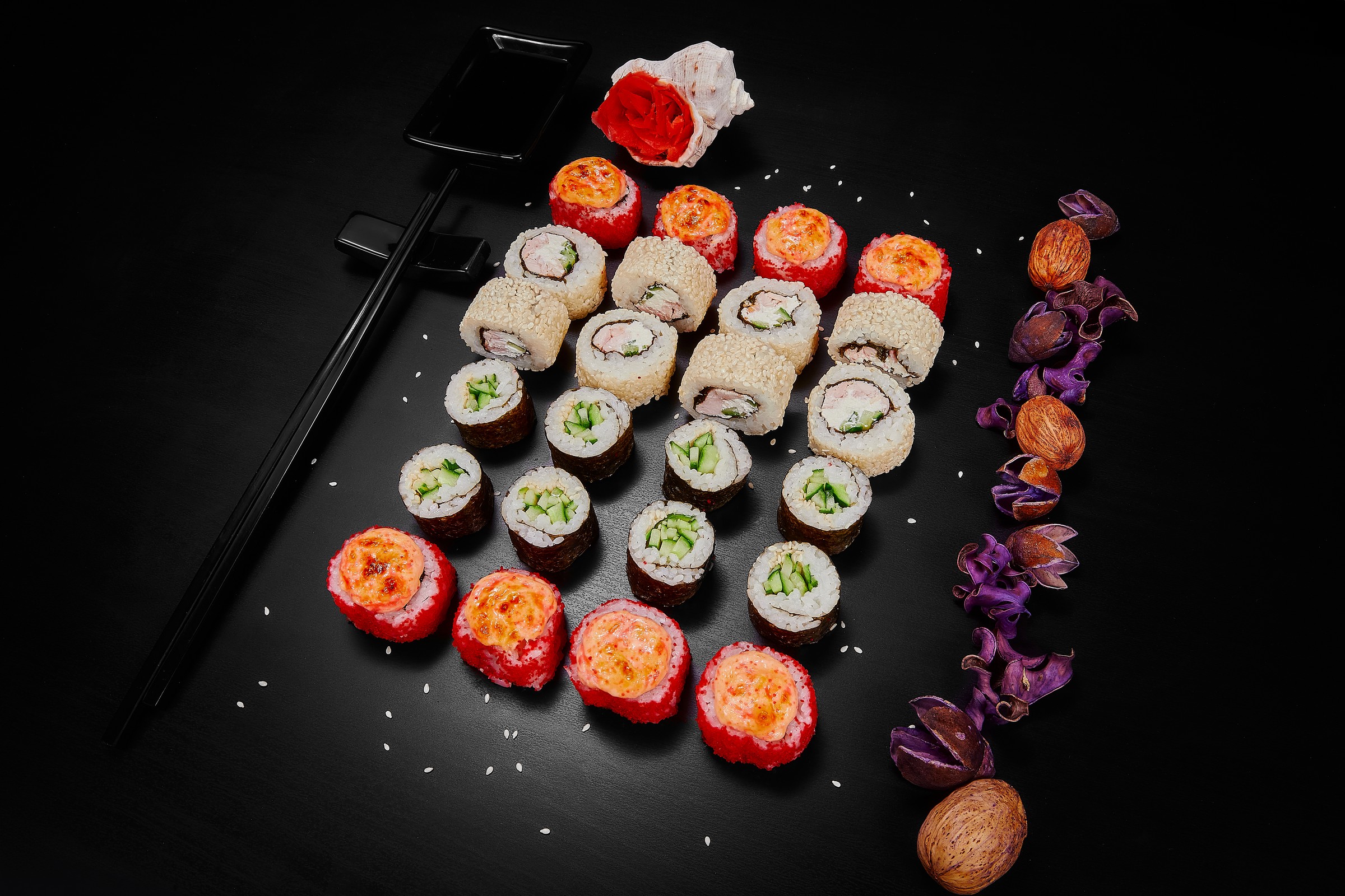 Сет Пикник ЧБ