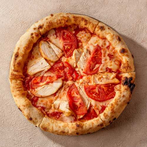 Мини-пицца с курочкой