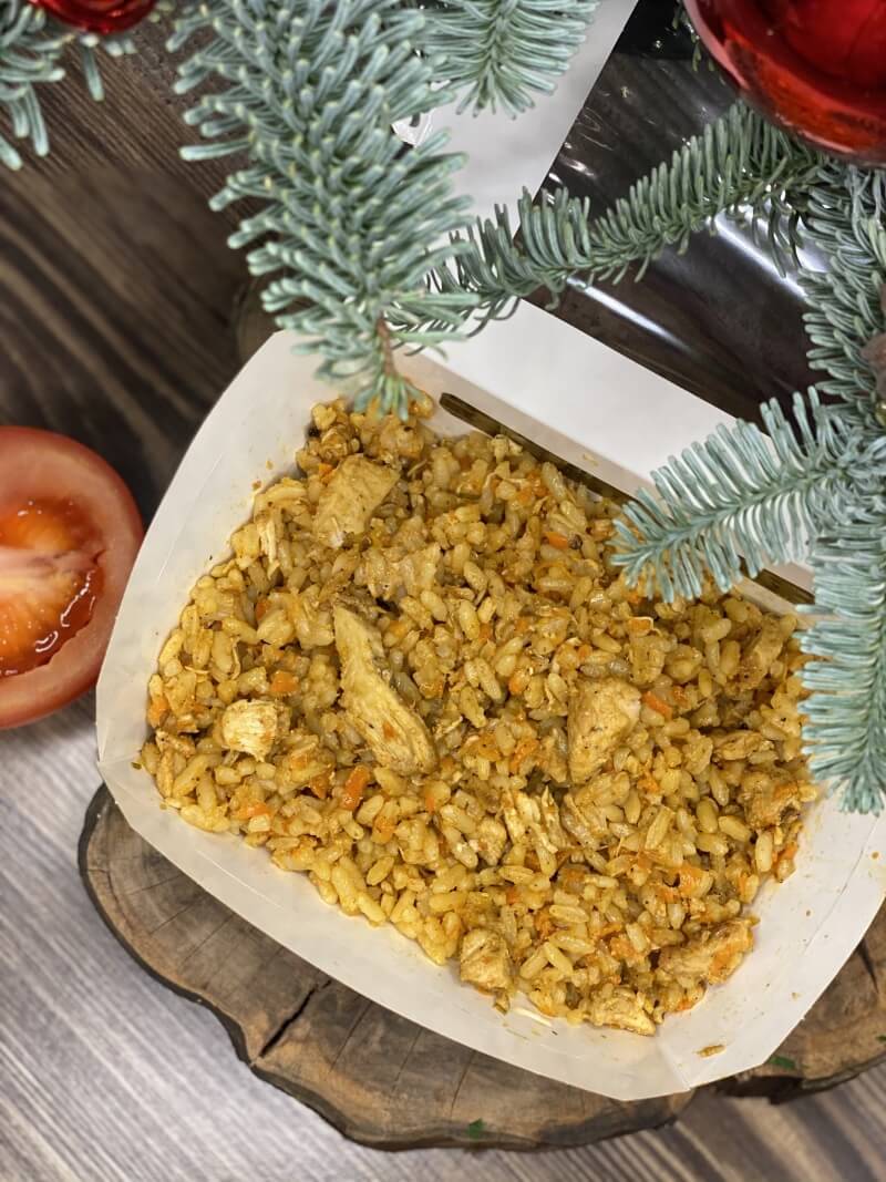 Плов с курицей
