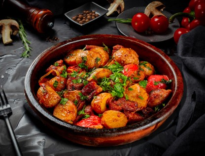 Оджахури с курицей